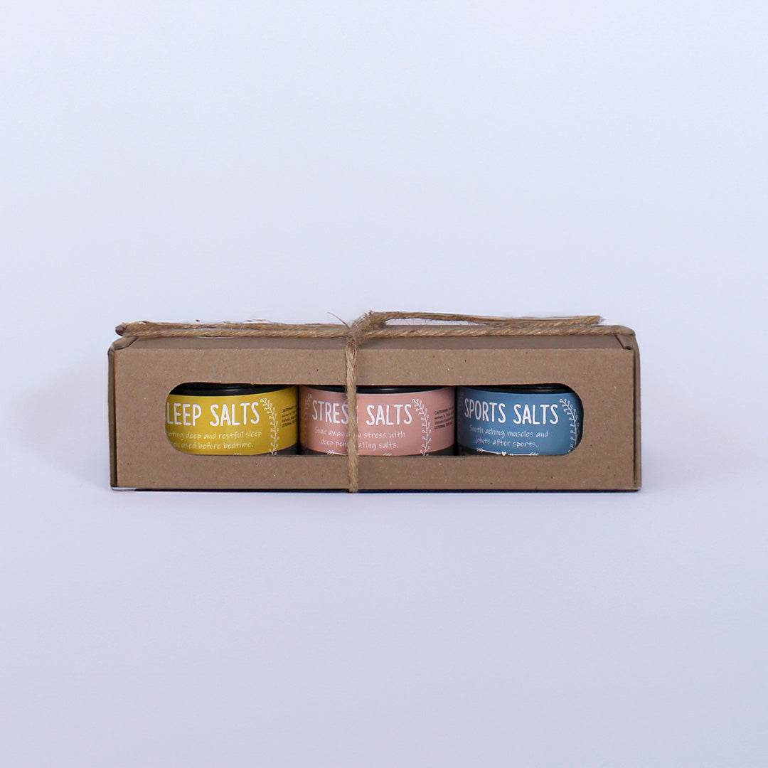 BWG Three Tubs Healing Salts Gift Box