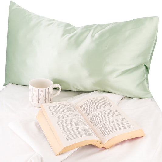 ESC Satin Pillowcases -Mint