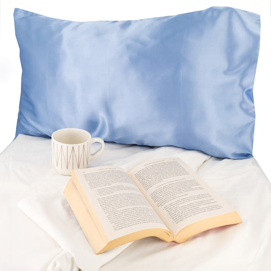 ESC Satin Pillowcases - Blue