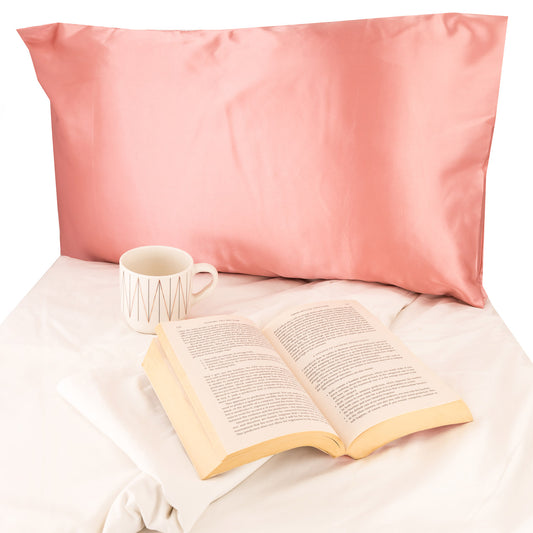 ESC Satin Pillowcases - Candy Pink