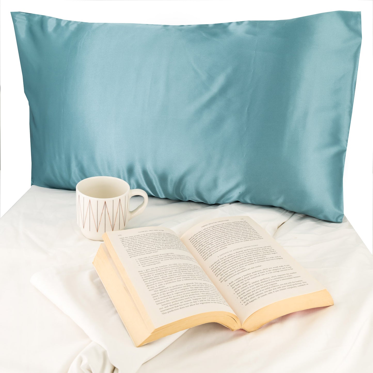 ESC Satin Pillowcases - Duck Egg