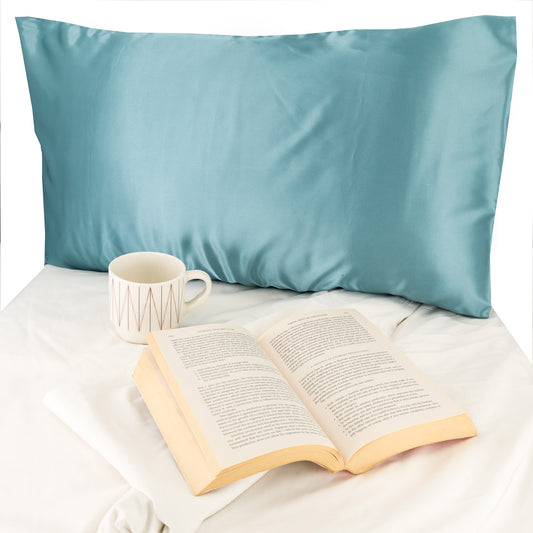 ESC Satin Pillowcases - Duck Egg