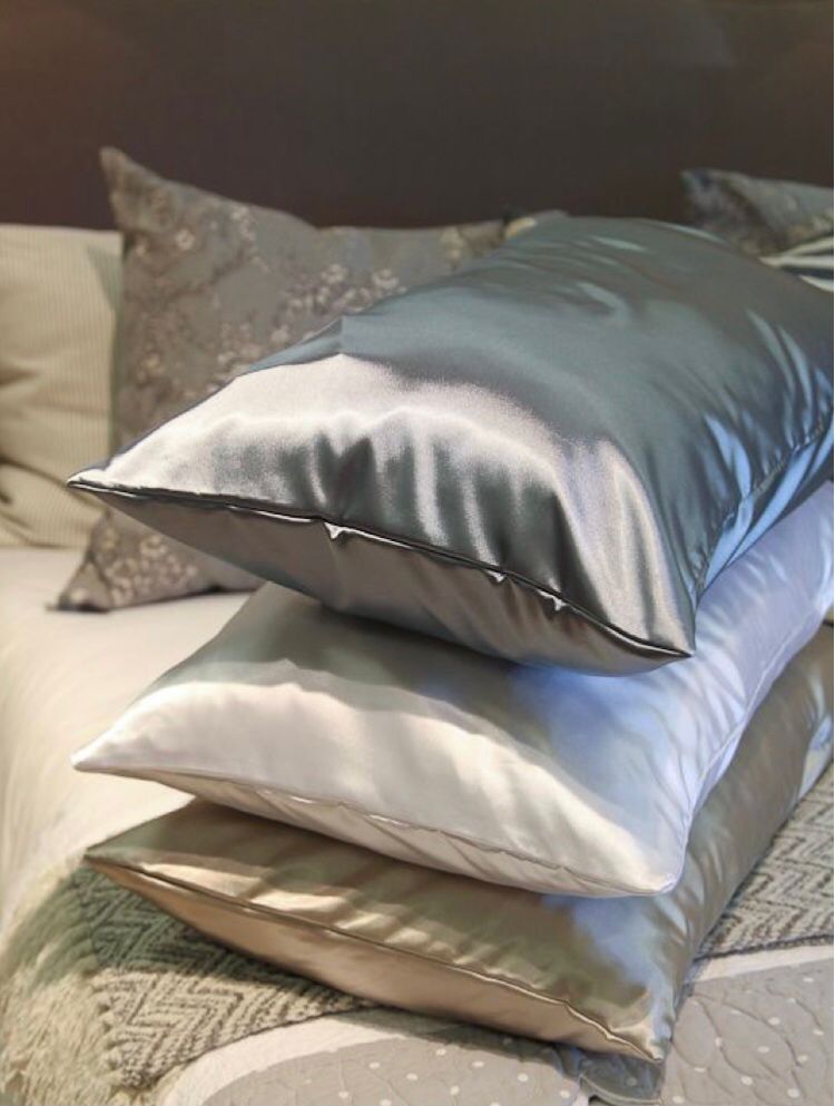 ESC Satin Pillowcases - Blue